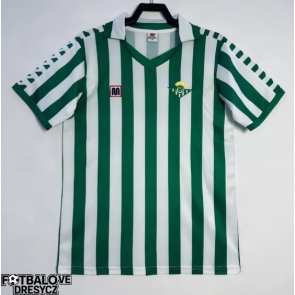 Real Betis 1982-1985 Retro Domácí Dres Krátký Rukáv Real Betis 1982-1985 Retro Domácí Dres Krátký Rukáv
